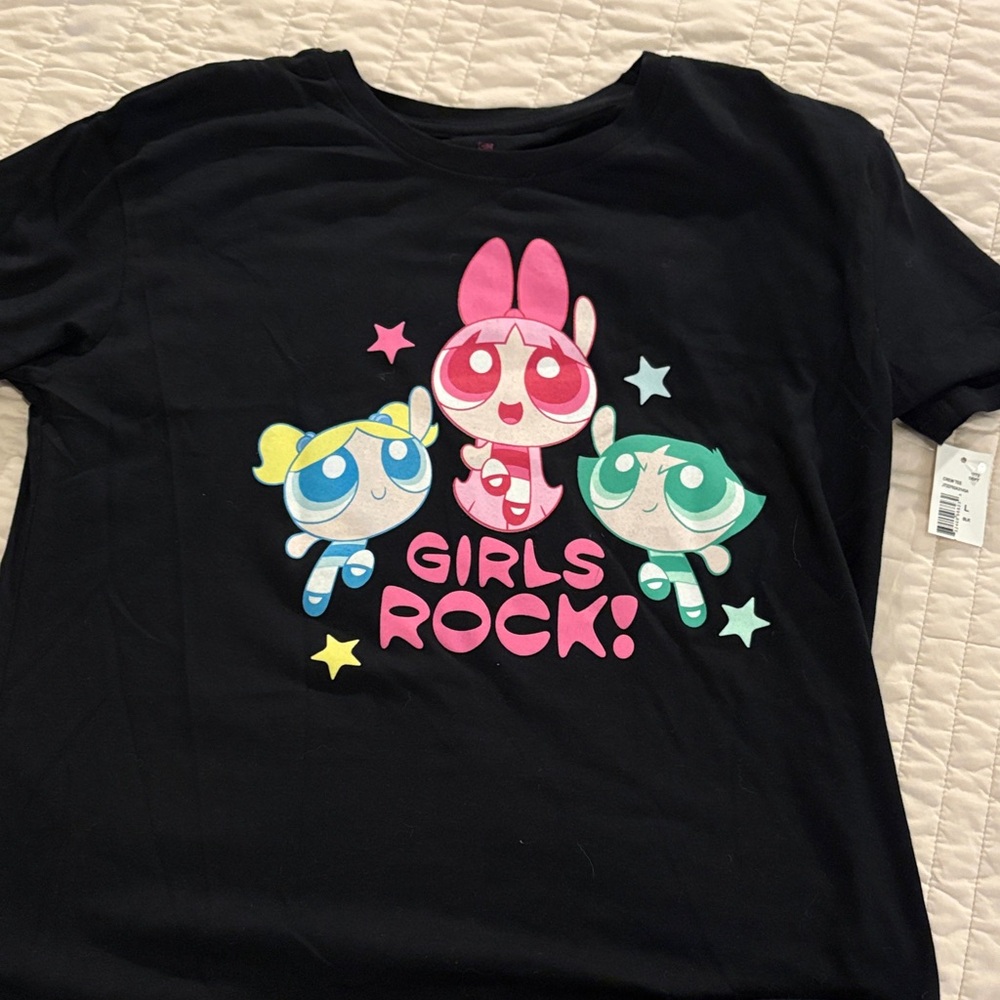 Cartoon Network Black Powerpuff Girls T-Shirt